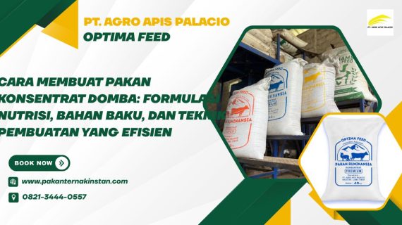 Cara Membuat Pakan Konsentrat Domba: Formulasi Nutrisi, Bahan Baku, dan Teknik Pembuatan yang Efisien