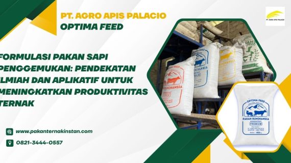 Formulasi Pakan Sapi Penggemukan: Pendekatan Ilmiah dan Aplikatif untuk Meningkatkan Produktivitas Ternak